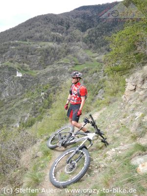 Trailbiken Vinschgau: Von Goldrain über Schluderns nach Kortsch